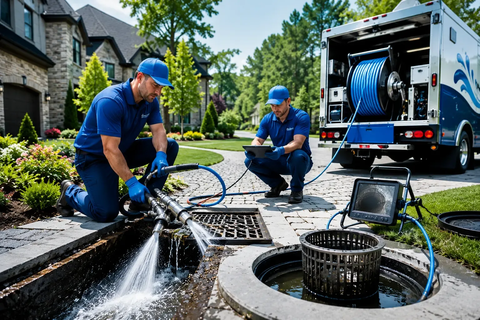 Local outdoor drain cleaning professionals in Hempstead, TX